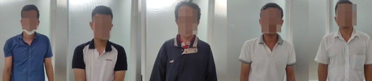 5 đối tượng “đánh bạc” trên mạng bị xử lý.