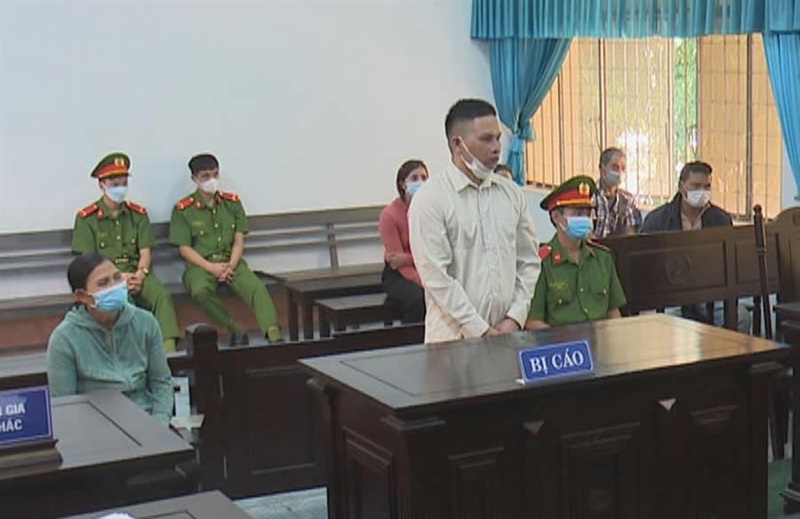 Bị cáo Y Nam tại phiên tòa.