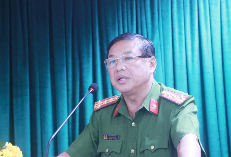 Đại tá Trần Phòng: “Những chỉ số mà ta đạt được là rất đáng mừng, nhưng để nó bền vững thì phải luôn luôn đặt quyết tâm ở mức độ cao”.