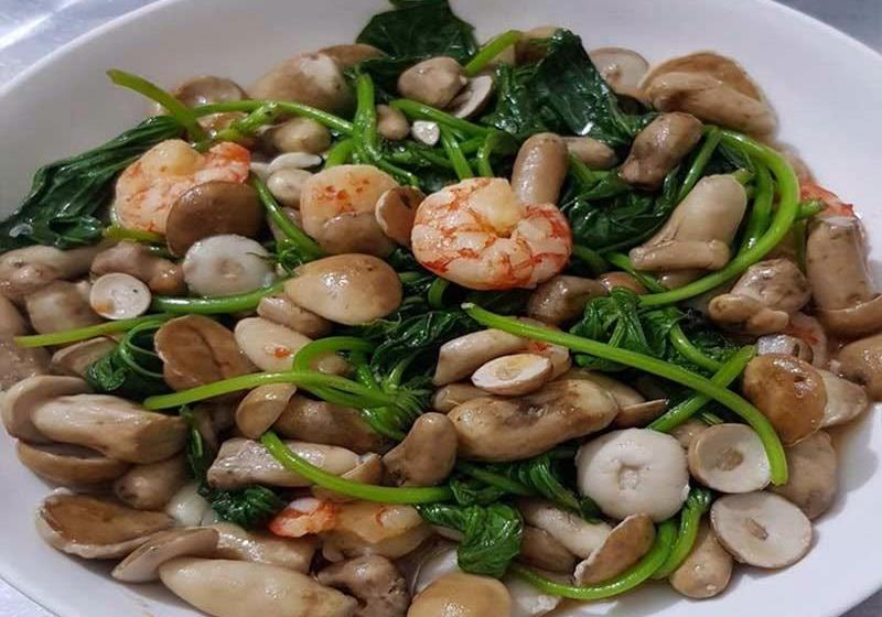 Nấm tràm trong bữa cơm tiết giao mùa ở xứ Huế