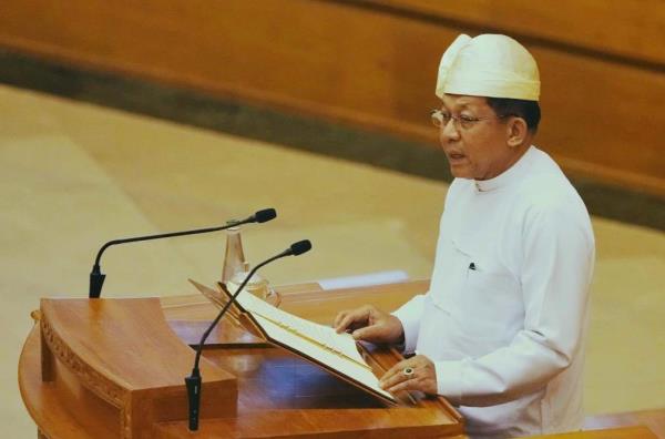 Tân Tổng thống Myanmar nhậm chức