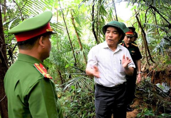 Quảng Nam công bố tình huống khẩn cấp về vết nứt xảy ra tại thôn 56B xã Đắc Pre