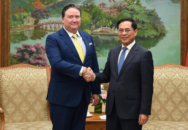 Phó Thủ tướng Chính phủ Bùi Thanh Sơn tiếp Đại sứ Hoa Kỳ tại Việt Nam