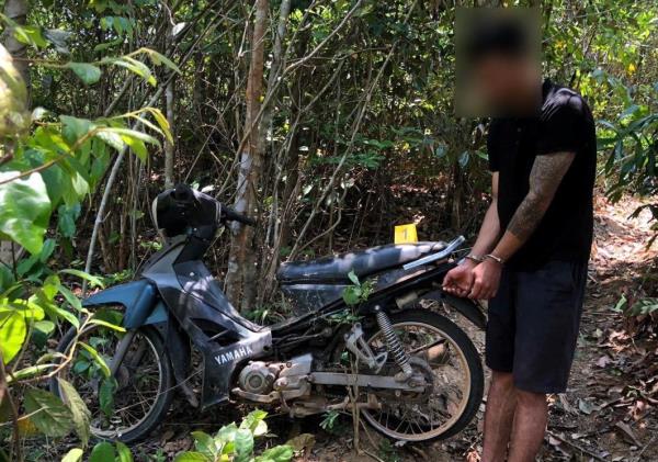 Đạo chích bị bắt cùng tài sản gian tại nơi cất giấu tang vật