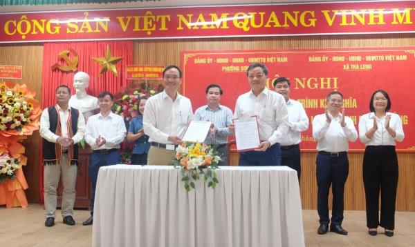 Phường Sơn Trà và xã Trà Leng mở ra nhiều cơ hội hợp tác