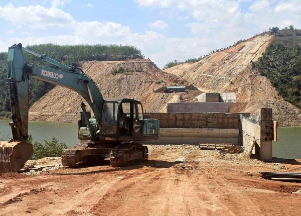 Dự án cầu Ia Chim - Ya Ly thi công ì ạch