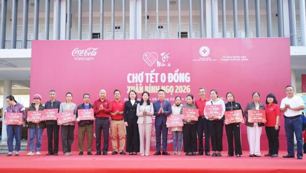 Hơn 1,15 tỷ đồng hỗ trợ người yếu thế qua Chợ Tết 0 đồng 2026