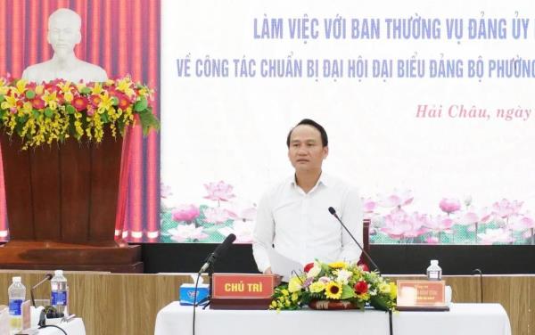 Chuẩn bị chu đáo Đại hội Đảng bộ phường Hải Châu, Tam Kỳ