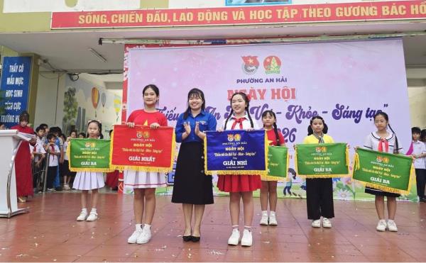Hơn 1.000 thiếu nhi tham gia Ngày hội tại phường An Hải