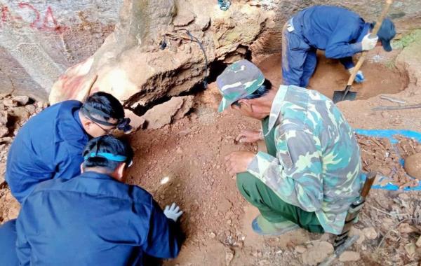 Nghệ An: Tìm thấy 9 bộ hài cốt liệt sĩ hy sinh tại Lào