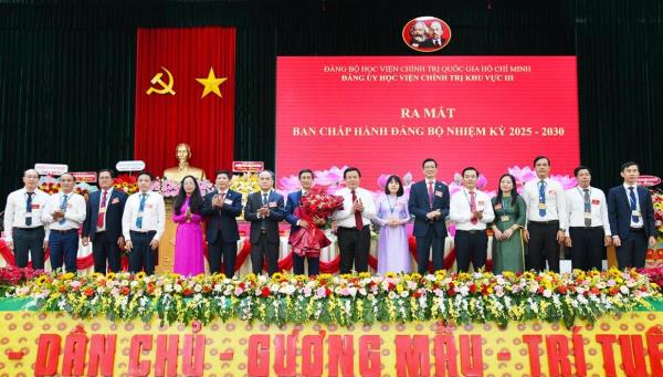 Đại hội Đảng bộ Học viện chính trị khu vực III lần thứ XV