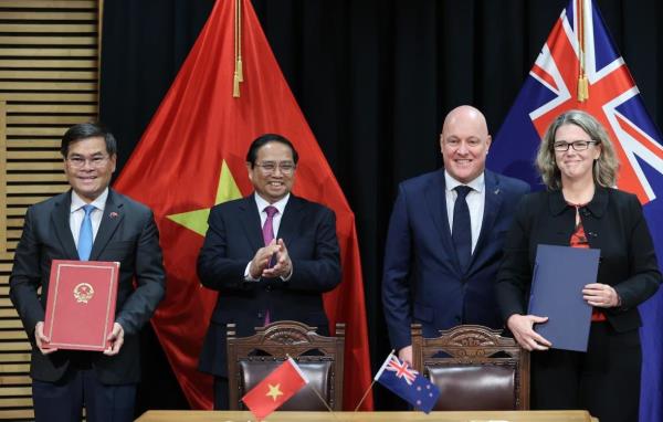 Thống nhất các phương hướng lớn thúc đẩy hợp tác Việt Nam - New Zealand