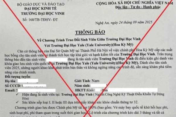 Thủ đoạn lừa đảo giả mạo trường đại học cho sinh viên du học quốc tế