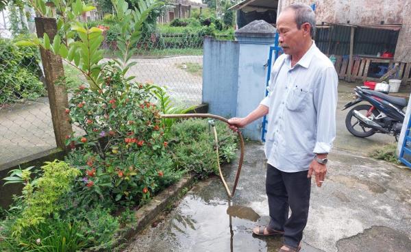 Khát nước sạch giữa mùa mưa