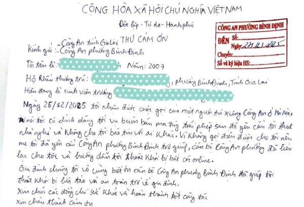 Kịp thời giải cứu nữ sinh viên bị bắt cóc online