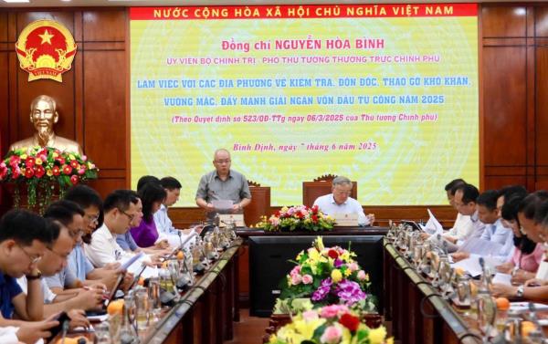 Đẩy nhanh tiến độ giải ngân vốn đầu tư công 9 tỉnh miền Trung