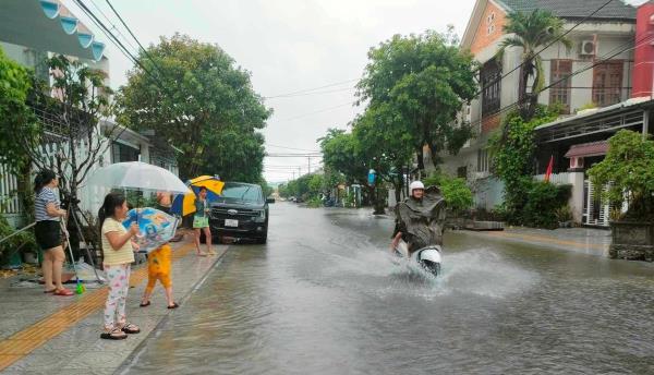 Ngày mai (16-10), học sinh TP Tam Kỳ nghỉ học để phòng tránh mưa lũ