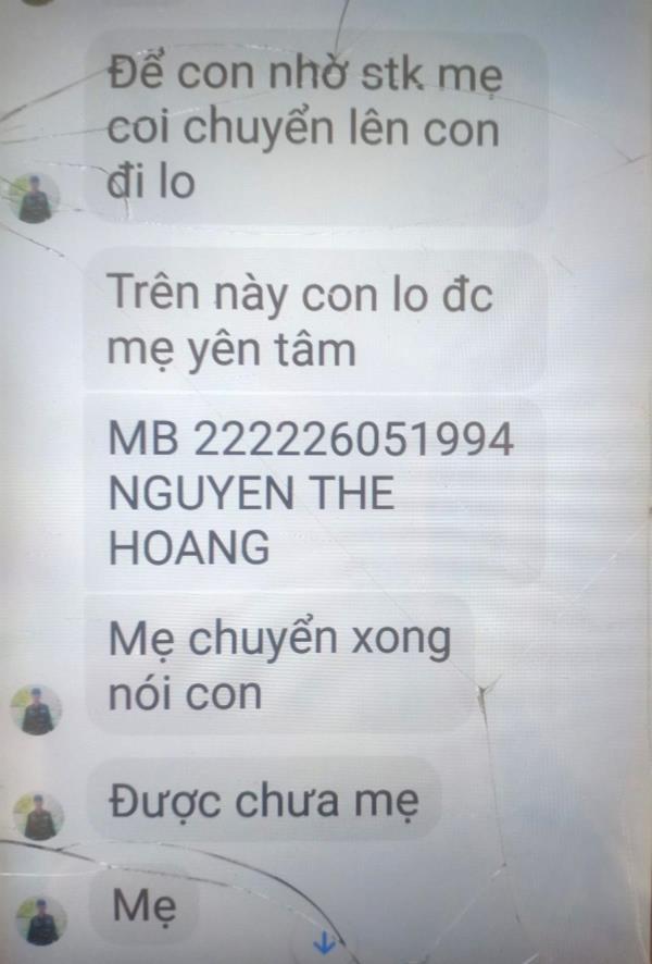 Bị con trai ảo lừa tiền