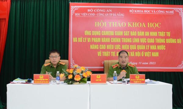 Ứng dụng hệ thống camera trong công tác quản lý Nhà nước về an ninh trật tự là xu hướng tất yếu, khách quan