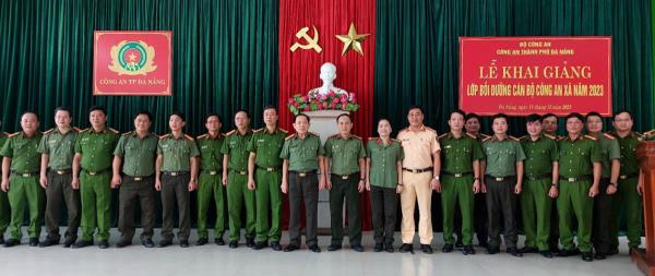 Công an thành phố Đà Nẵng khai giảng lớp bồi dưỡng nghiệp vụ Công an xã năm 2023