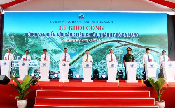 Khởi công Dự án đường ven biển nối cảng Liên Chiểu