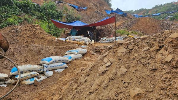 UBND tỉnh Quảng Nam chỉ đạo kiểm tra khai thác vàng trái phép tại huyện Phước Sơn