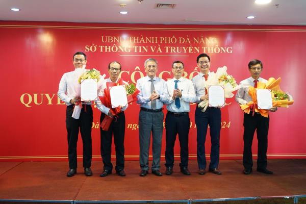 Sở Thông tin và Truyền thông TP Đà Nẵng công bố các Quyết định về công tác cán bộ