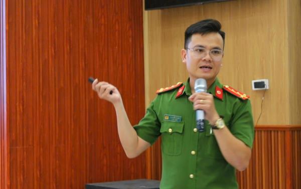 Công an quận Liên Chiểu bồi dưỡng nghiệp vụ cho lực lượng tham gia bảo vệ an ninh trật tự