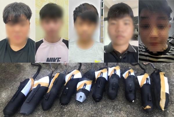 Truy vết nhóm trộm đêm chuyên tháo trộm ống pô xe mô-tô