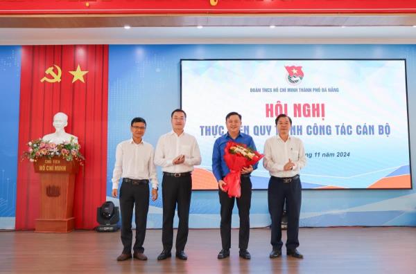Anh Lê Công Hùng được bầu làm Bí thư Thành Đoàn Đà Nẵng khóa XIX