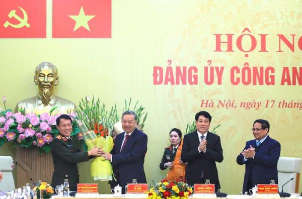 Tổng Bí thư Tô Lâm dự, chỉ đạo Hội nghị Đảng uỷ Công an Trung ương