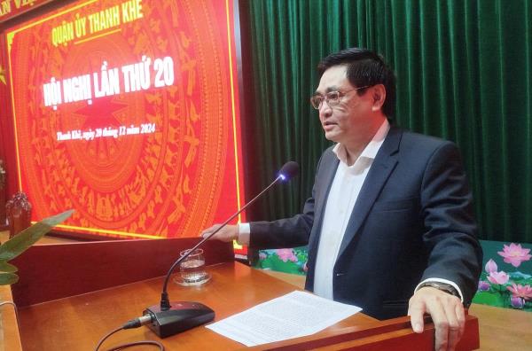 Quận Thanh Khê ưu tiên các nguồn lực cho mục tiêu phát triển trong năm 2025