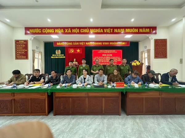 Ký cam kết đảm bảo ANTT, PCCC đối với các cơ sở ngành nghề kinh doanh có điều kiện về ANTT