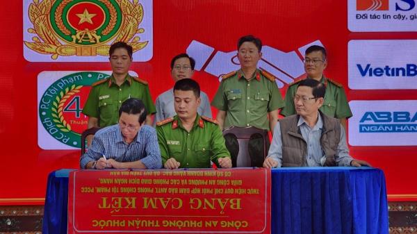 Tuyên truyền đảm bảo an ninh tại các ngân hàng, cơ sở vàng bạc