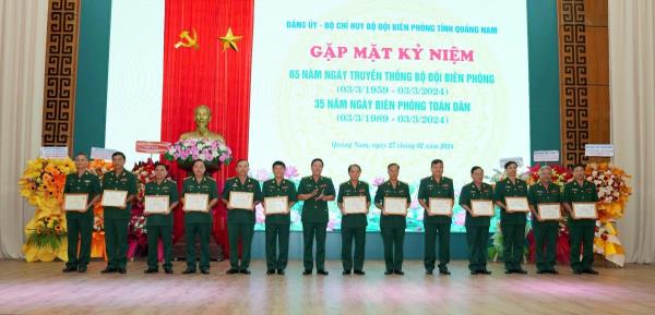 Quảng Nam gặp mặt Kỷ niệm 65 năm Ngày truyền thống Bộ đội Biên phòng