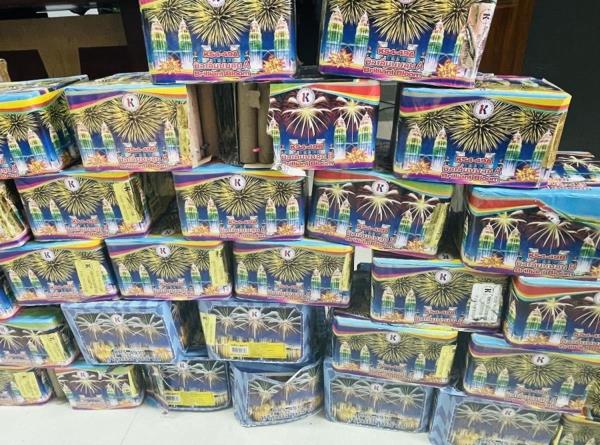 Công an TP Đà Nẵng thông tin về pháo nhập lậu và pháo được phép lưu hành