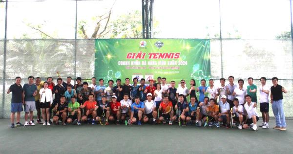80 tay vợt tham gia giải Tennis doanh nhân Đà Nẵng mùa xuân 2024