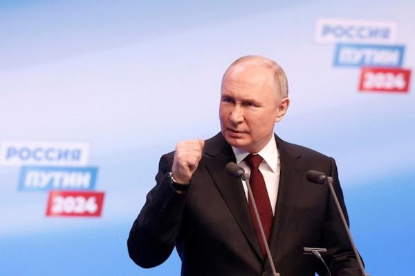 Tổng thống Putin phát biểu sau thắng cử