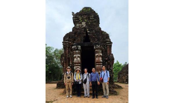 Ban quản lý Di sản Văn hóa Mỹ Sơn hợp tác nghiên cứu với Trường Đại học Khoa học Tokyo