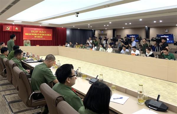 Bộ Công an cung cấp thông tin một số vụ án lớn