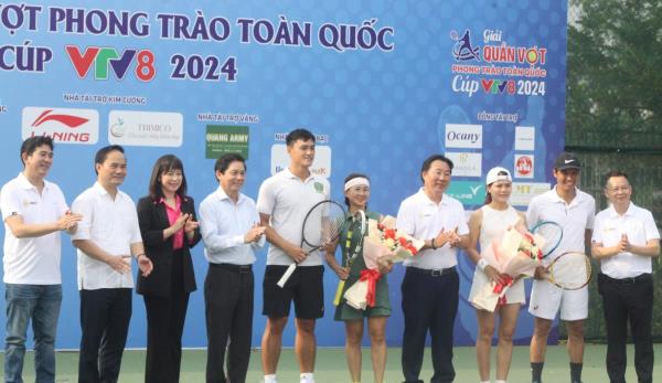 Khai mạc giải quần vợt phong trào toàn quốc Cúp VTV 8 – 2024