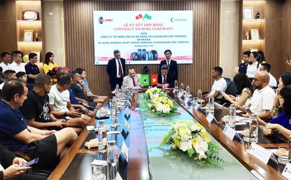 DRC ký kết hợp đồng xuất khẩu lốp trị giá 120 triệu USD sang thị trường Brazil