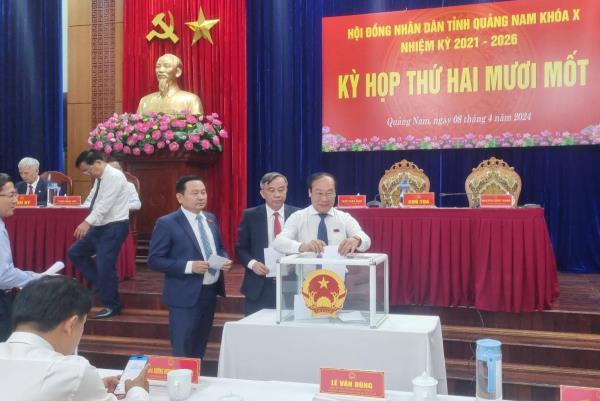 Quảng Nam miễn nhiệm chức danh 3 cán bộ chủ chốt