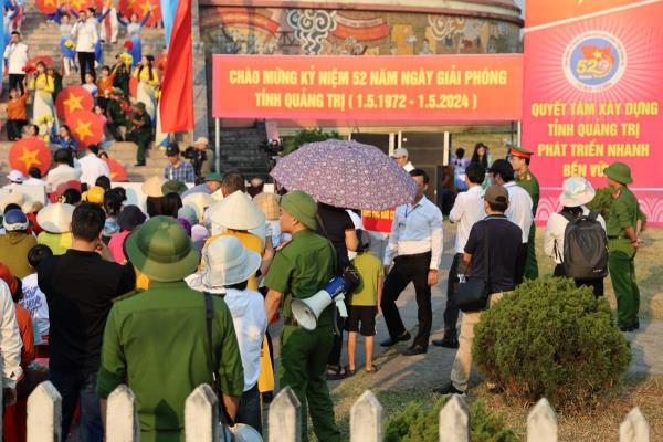 Công an tỉnh Quảng Trị đảm bảo an ninh, an toàn dịp lễ