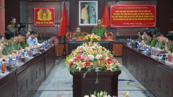 Bộ Công an kiểm tra an ninh, an toàn thông tin phục vụ Đề án 06/CP tại Đà Nẵng