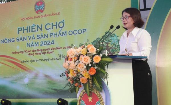 Khai mạc phiên chợ nông sản và sản phẩm Ocop năm 2024