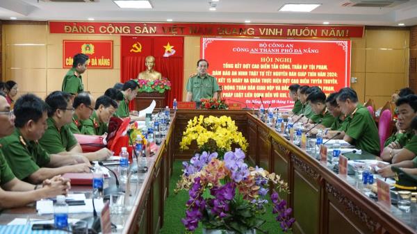 Nhiều kết quả nổi bật trong đợt cao điểm tấn công, trấn áp tội phạm dịp lễ, Tết tại Đà Nẵng
