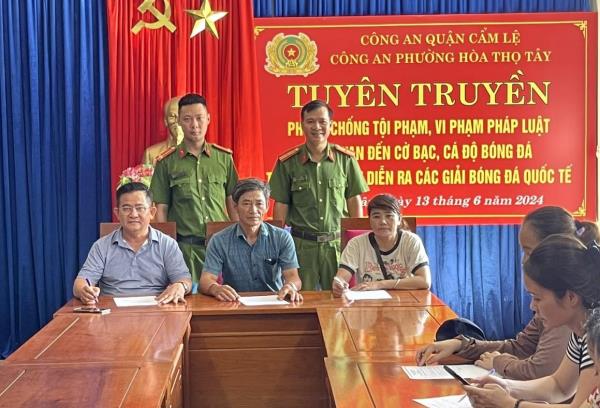 Tuyên truyền phòng chống tệ nạn cờ bạc trước thềm VCK Euro 2024