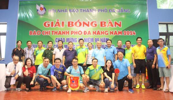 Khai mạc Giải bóng bàn báo chí TP Đà Nẵng năm 2024