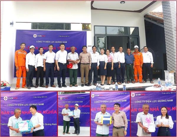 PC Quảng Nam hoàn thành bàn giao 5 nhà tình nghĩa năm 2024